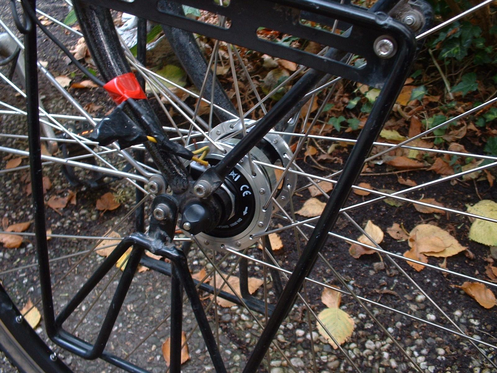 shimano generator hub