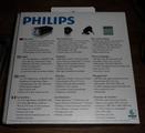 Boxed Philips LED bike light, rear view
